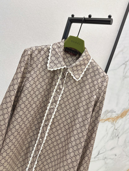 Guc 25ss printed shirt