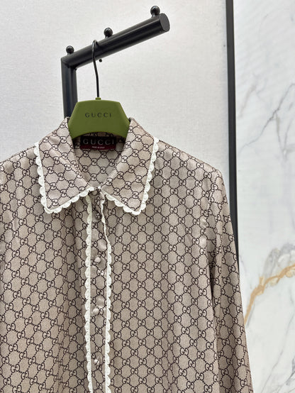 Guc 25ss printed shirt