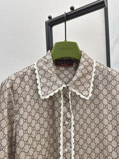 Guc 25ss printed shirt