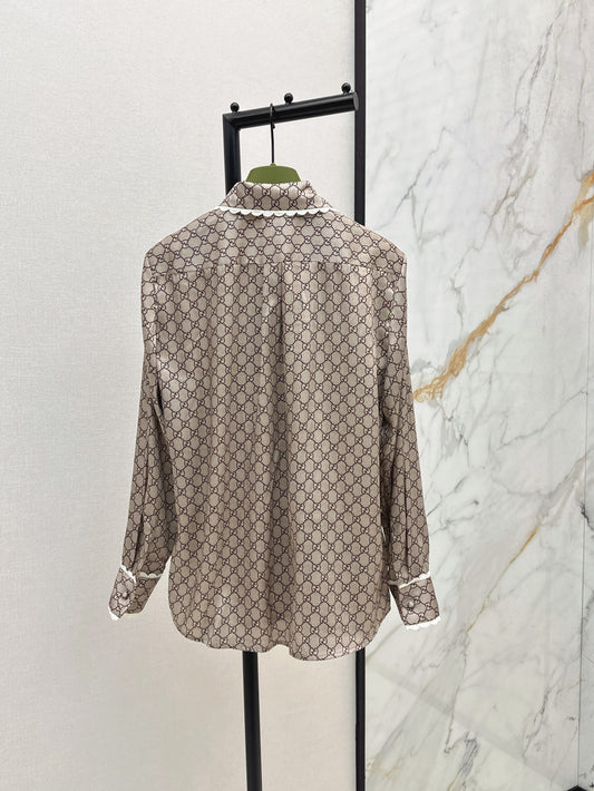 Guc 25ss printed shirt
