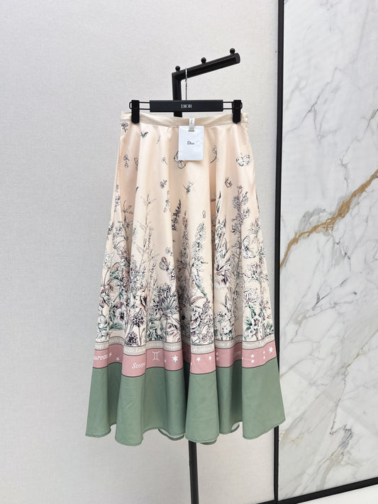 CD 25ss printed skirt