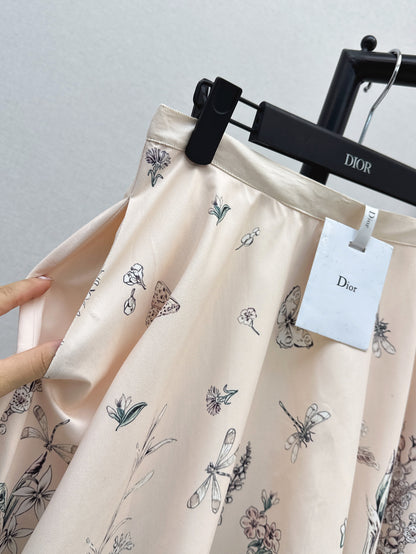 CD 25ss printed skirt