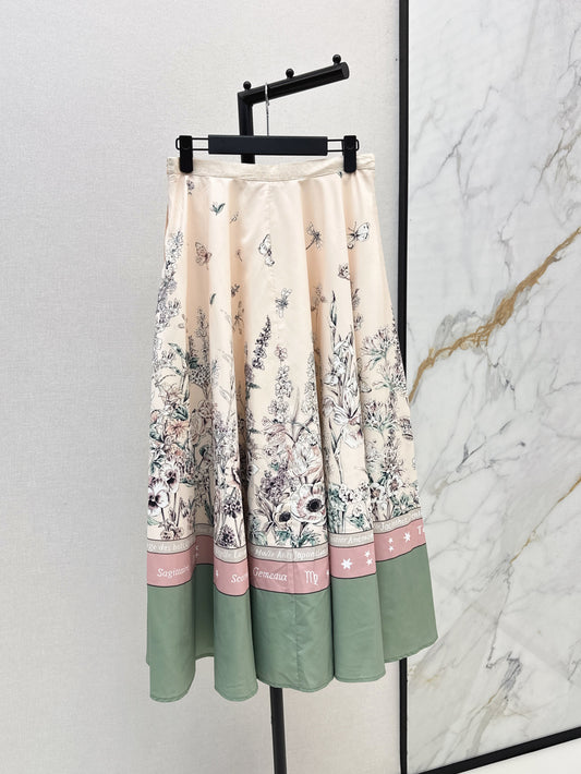 CD 25ss printed skirt