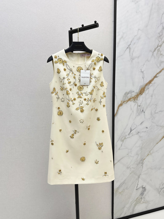 Valen 25fw beaded dress