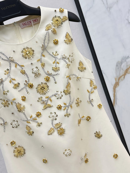 Valen 25fw beaded dress