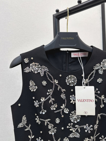 Valen 25fw beaded dress
