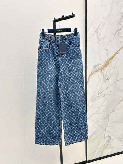 Louis 25fw jacquard jeans