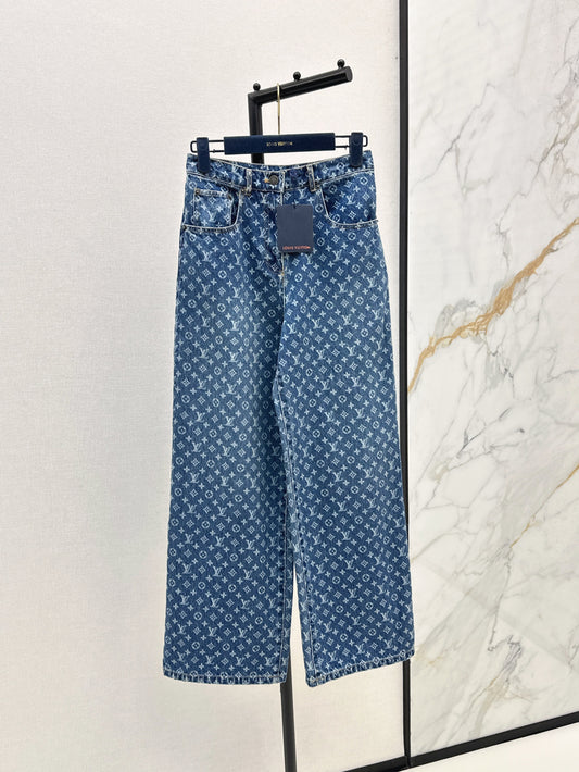 Louis 25fw jacquard jeans