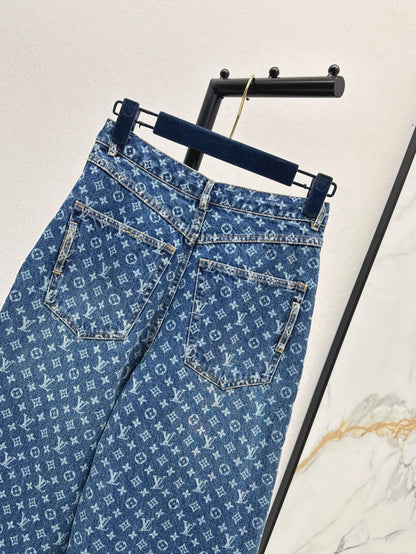 Louis 25fw jacquard jeans