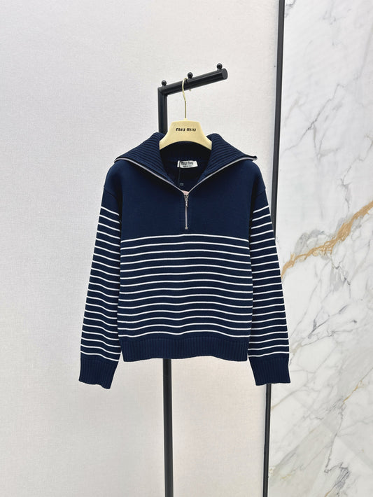 Miu 25fw knitted sweater
