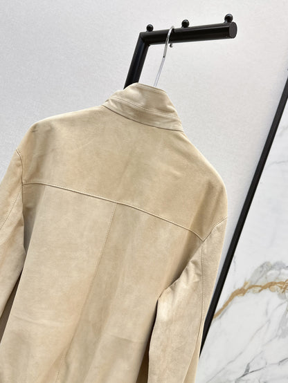 Loro 25fw suede jacket