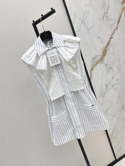 Chan 25ss embroidered dress