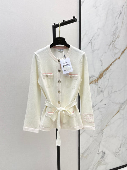 Chan 25fw knitted jacket