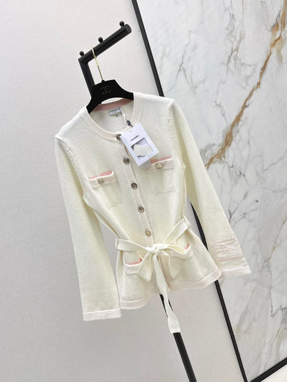 Chan 25fw knitted jacket
