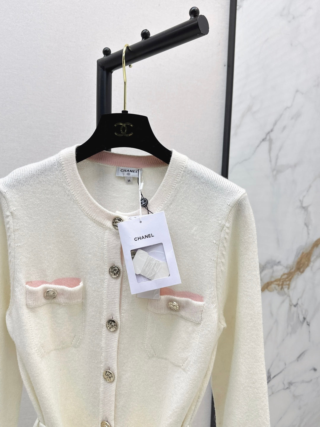 Chan 25fw knitted jacket