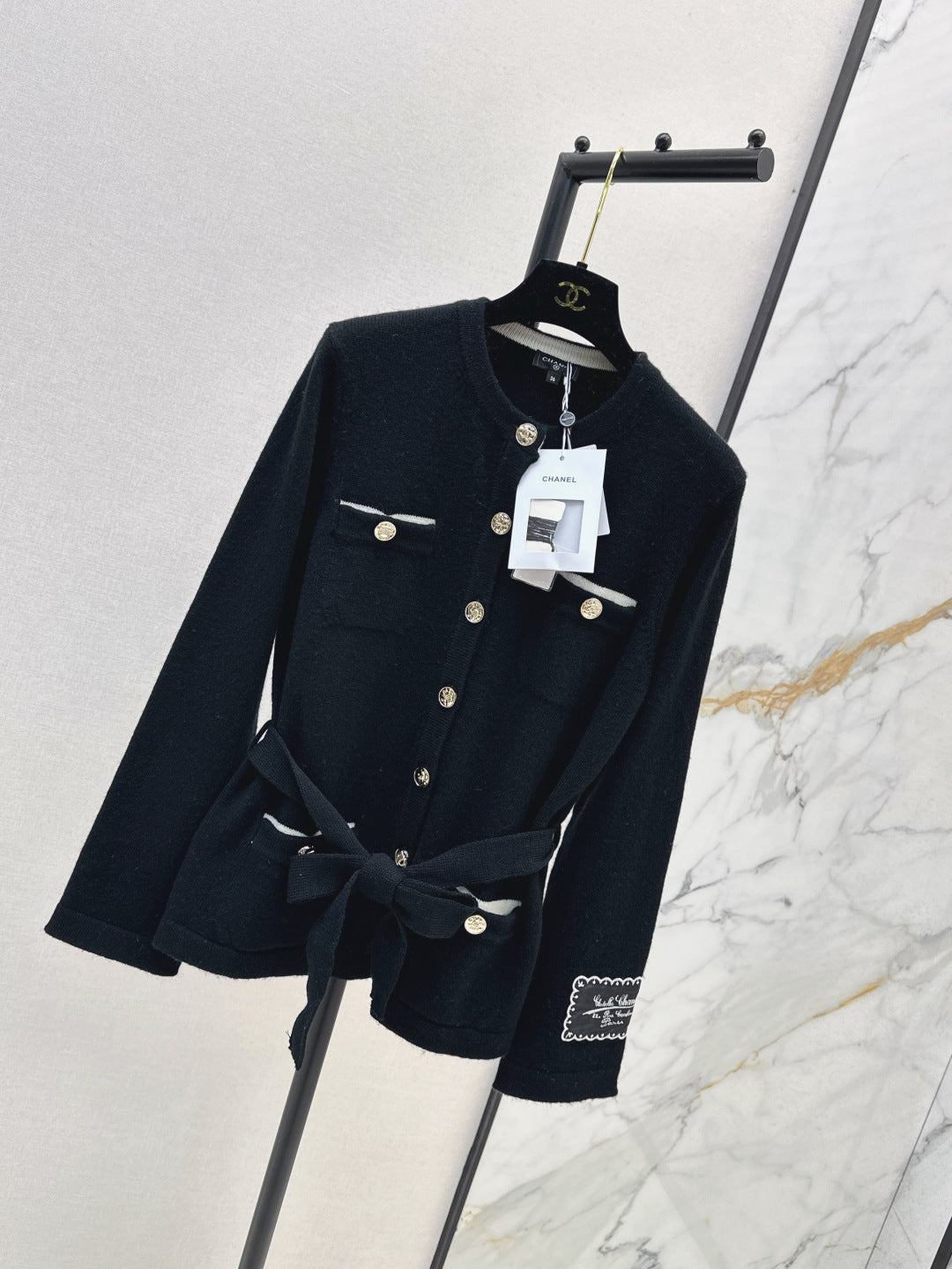 Chan 25fw knitted jacket