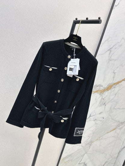 Chan 25fw knitted jacket