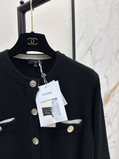 Chan 25fw knitted jacket