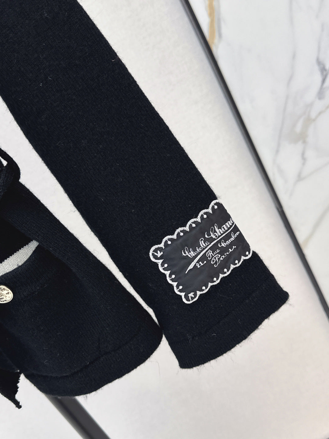 Chan 25fw knitted jacket