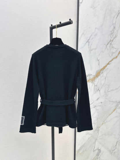 Chan 25fw knitted jacket