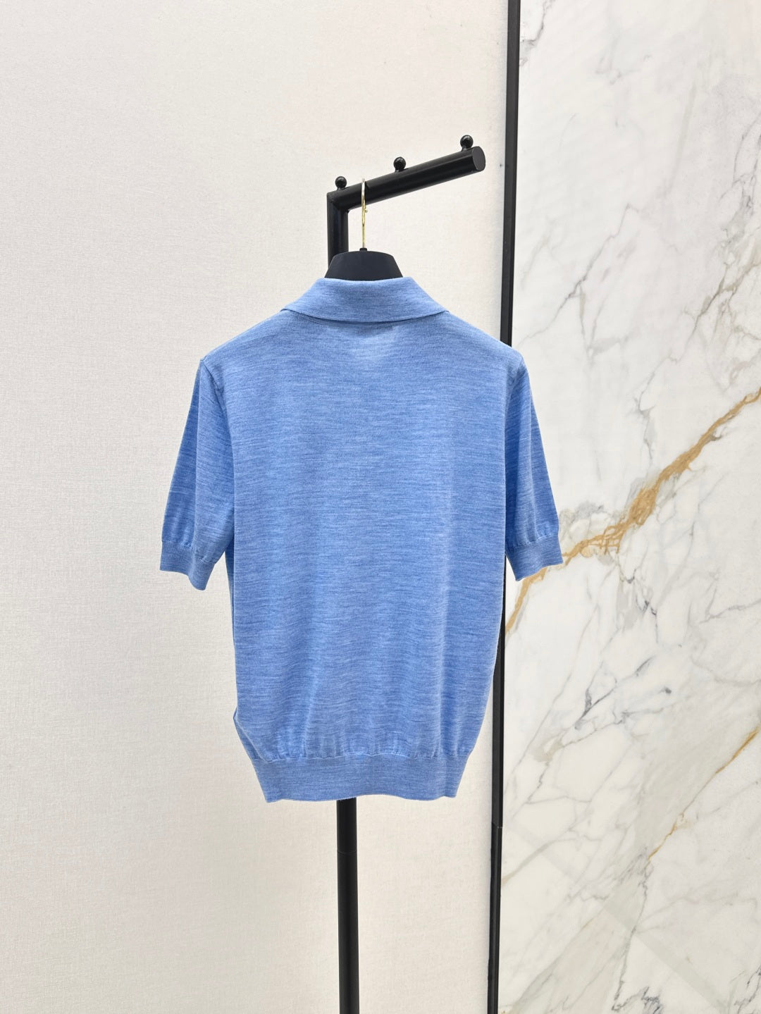 Louis 25ss knitted polo shirt
