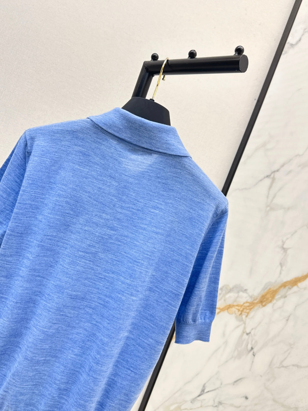 Louis 25ss knitted polo shirt