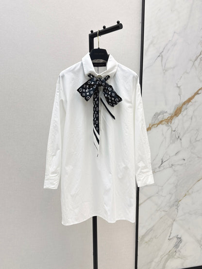 Louis 25fw scarf shirt