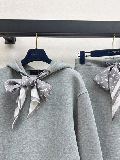 Louis 25fw hoodie suit