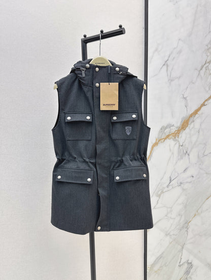 Bur 25fw embroidered vest