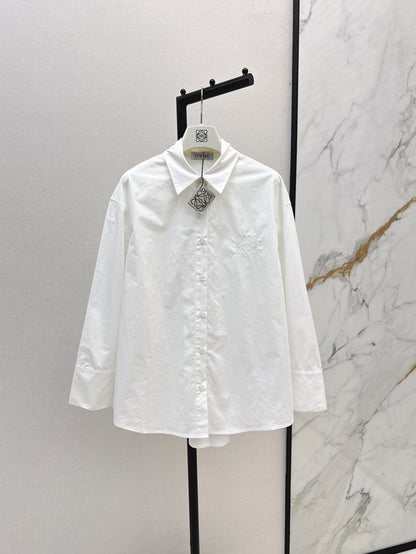 Loe 25ss embroidered shirt