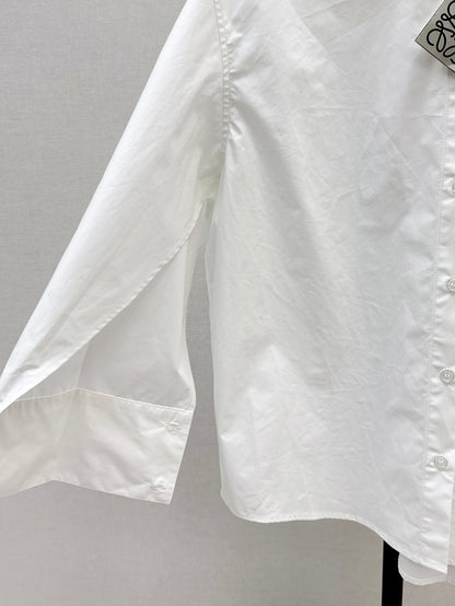 Loe 25ss embroidered shirt