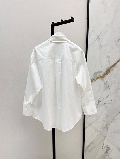 Loe 25ss embroidered shirt