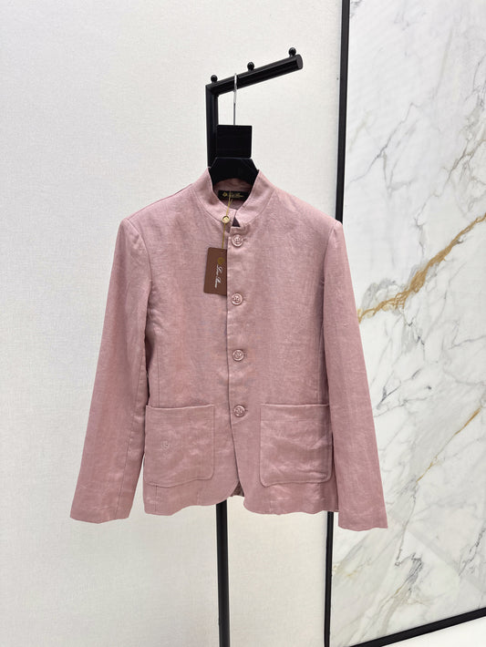 Loro 25fw linen jacket