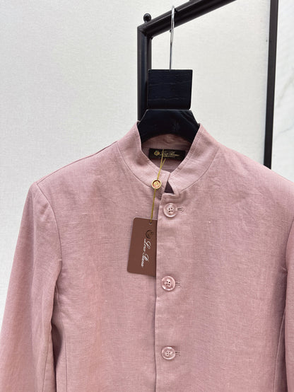 Loro 25fw linen jacket