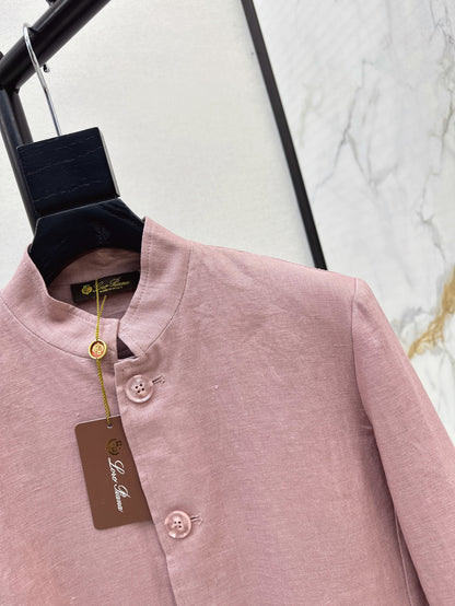Loro 25fw linen jacket