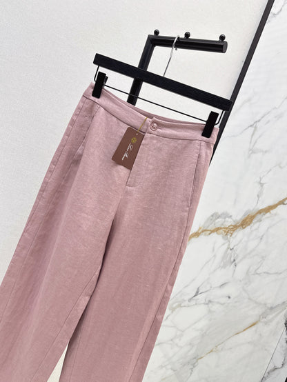 Loro 25fw linen pants