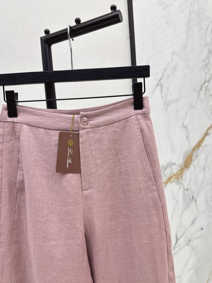 Loro 25fw linen pants