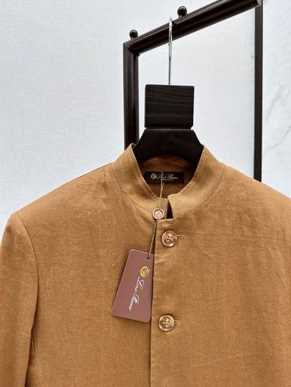 Loro 25fw linen jacket