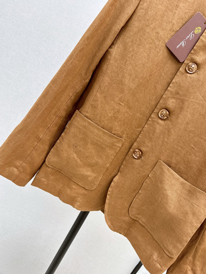 Loro 25fw linen jacket