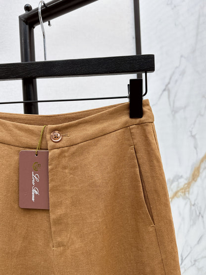 Loro 25fw linen pants