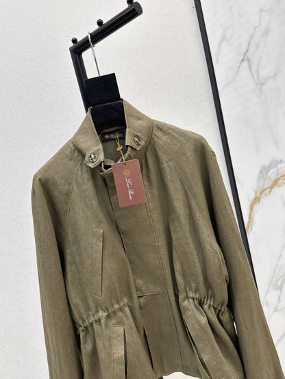 Loro 25fw drawstring jacket