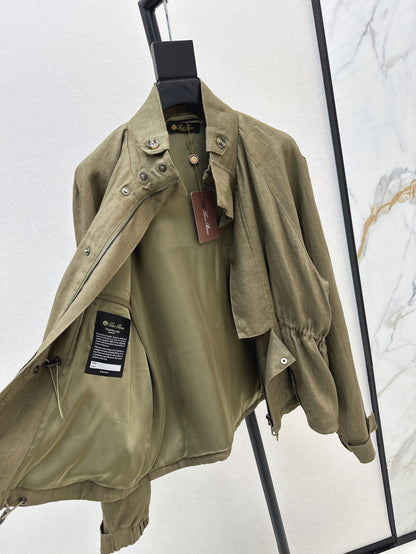 Loro 25fw drawstring jacket