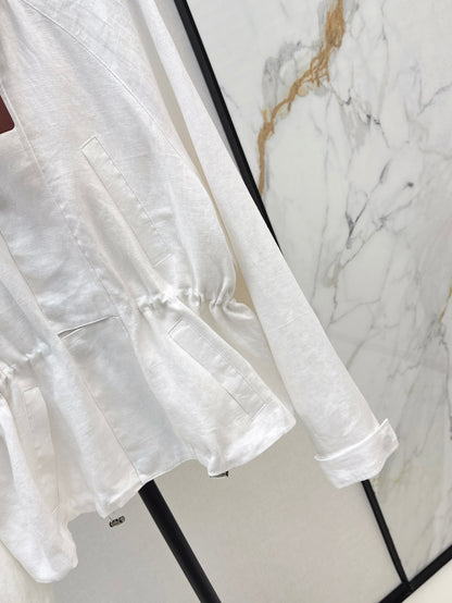 Loro 25fw drawstring jacket