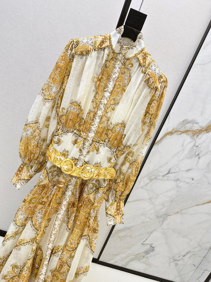 Zimm 25ss Linen dress