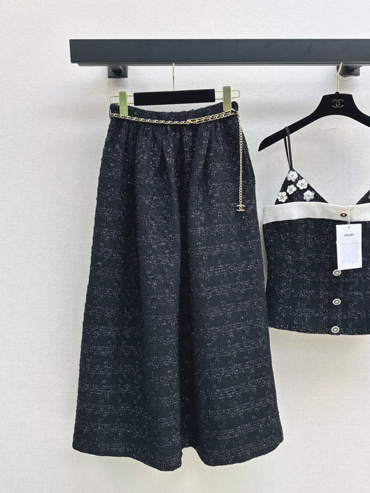 Chan 25fw woven skirt