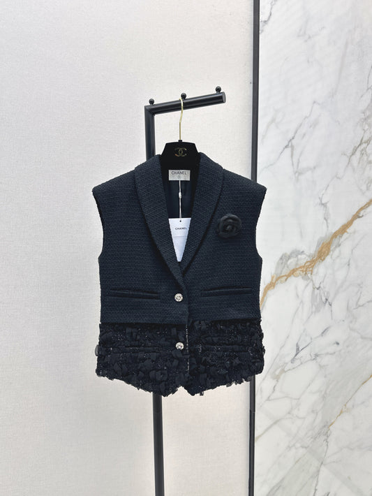 Chan 25fw woven vest