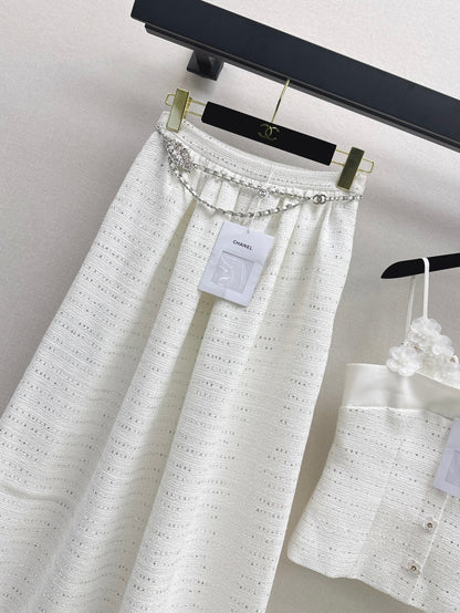 Chan 25fw woven skirt