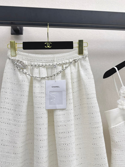 Chan 25fw woven skirt