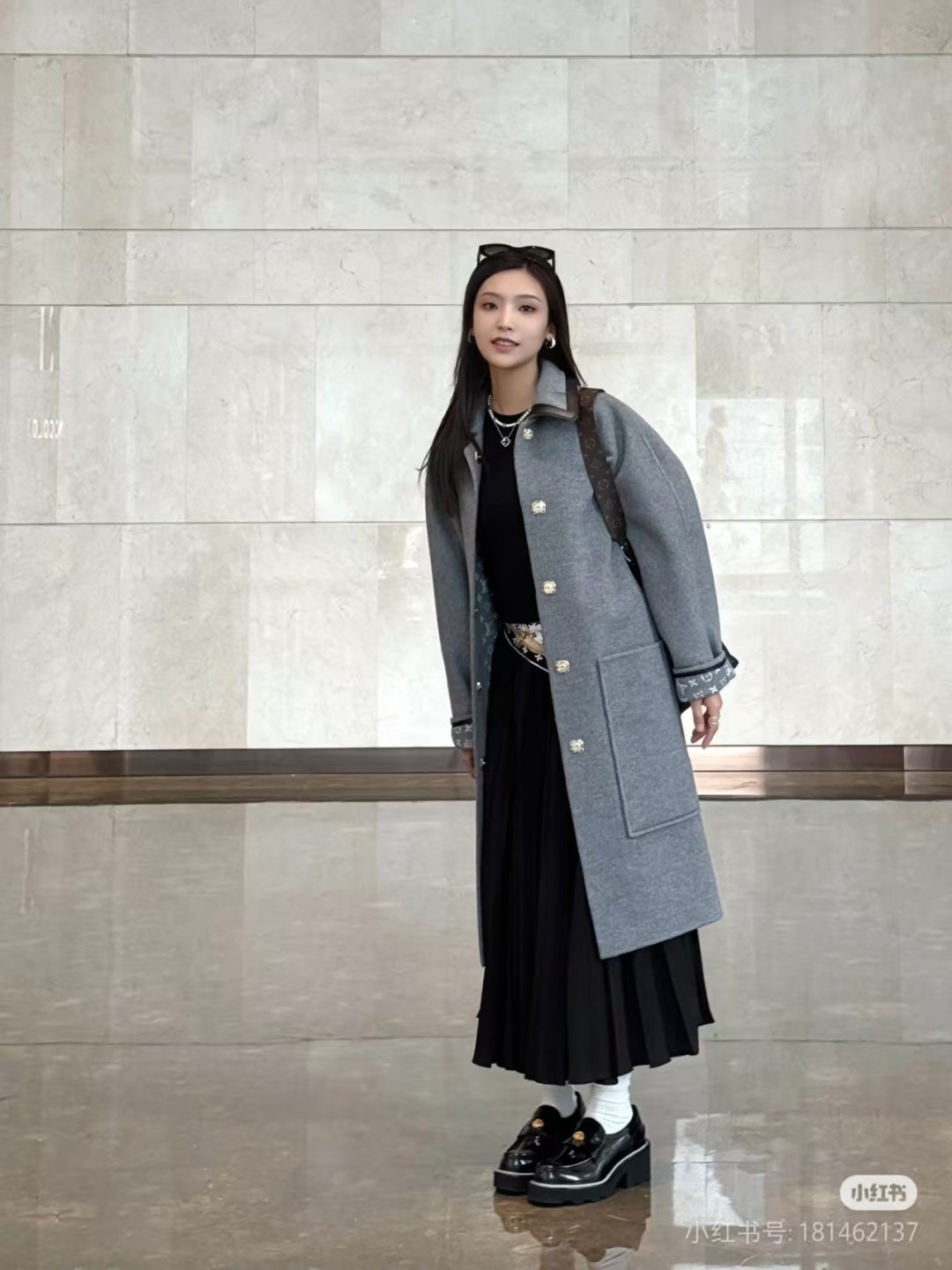 Louis 25fw reversible coat