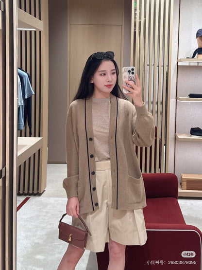 Loro 25fw cashmere cardigan